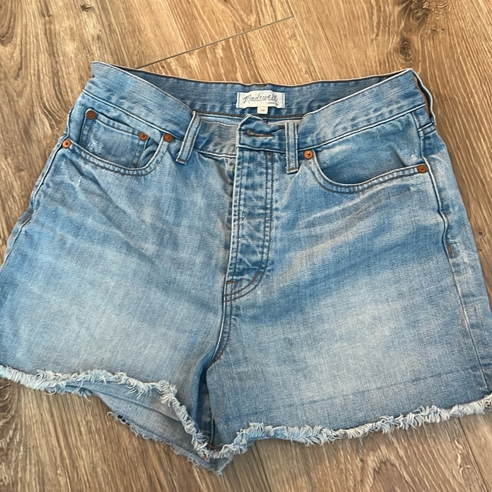 MADEWELL The Perfect Jean Short Sz 29